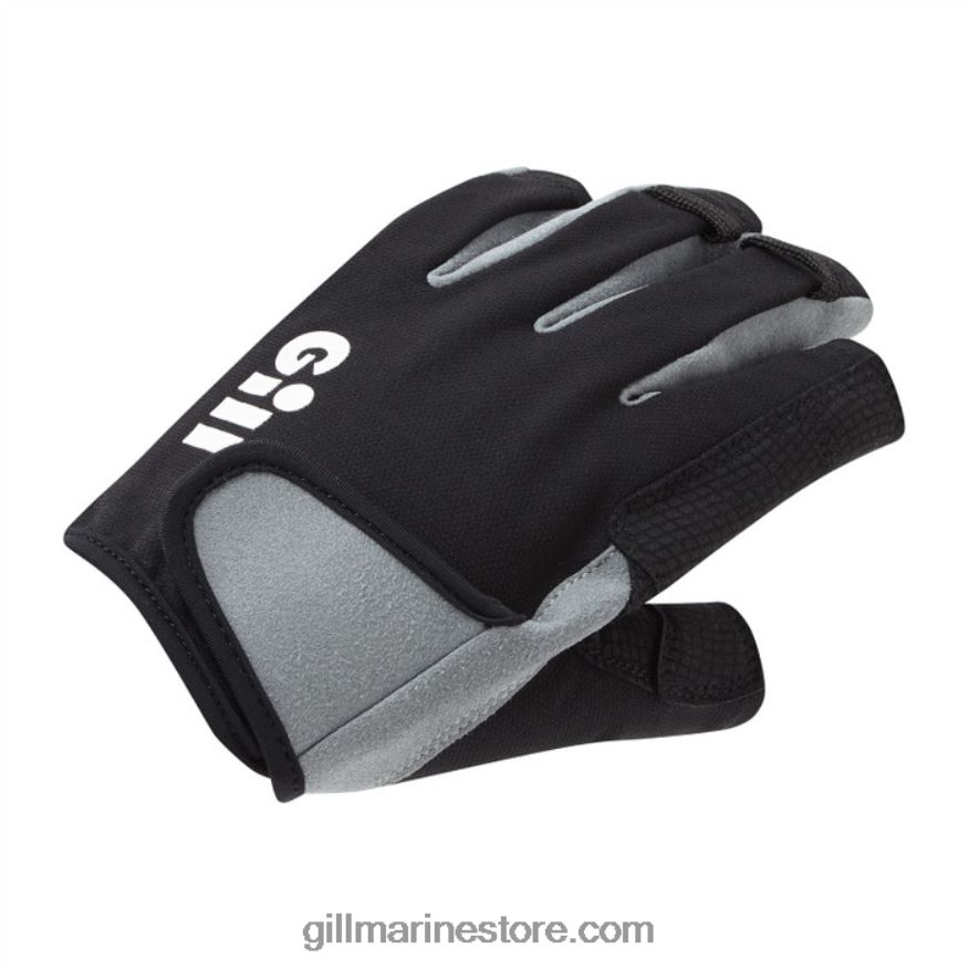 Gill Marine gants de matelot - doigt court DDP04L470 noir