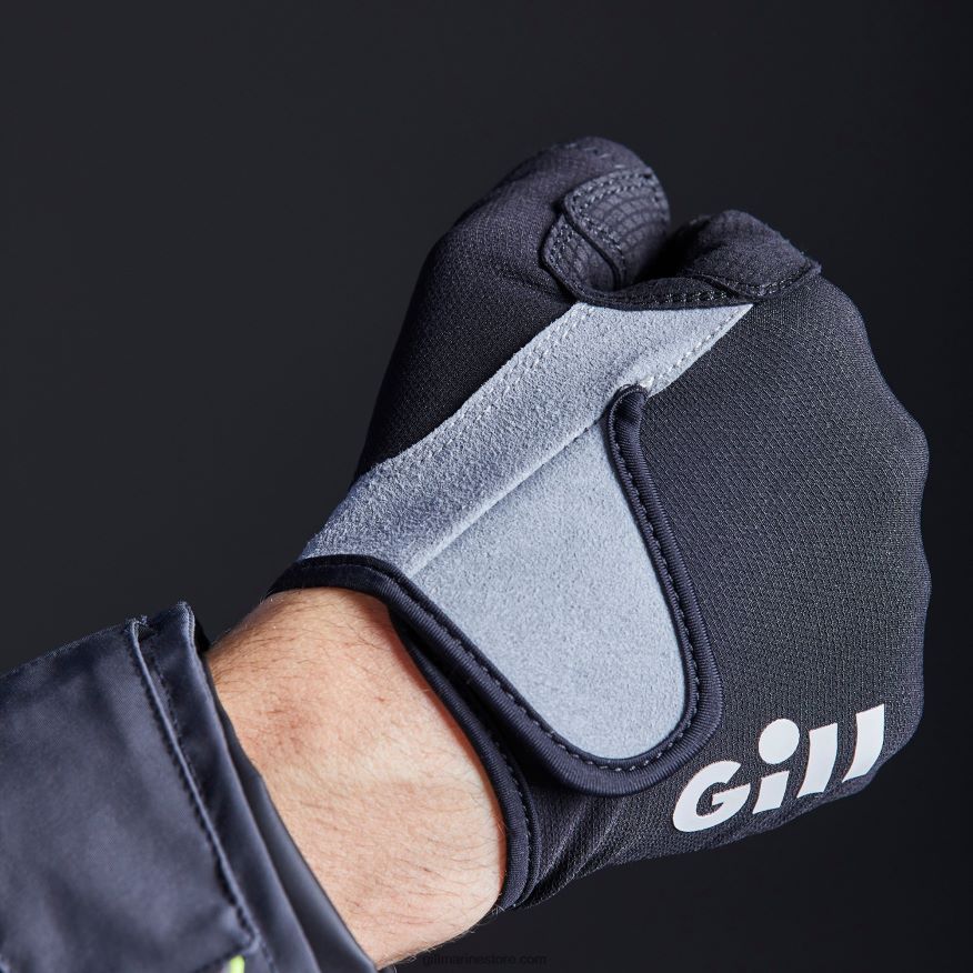 Gill Marine gants de matelot - doigt long DDP04L140 noir