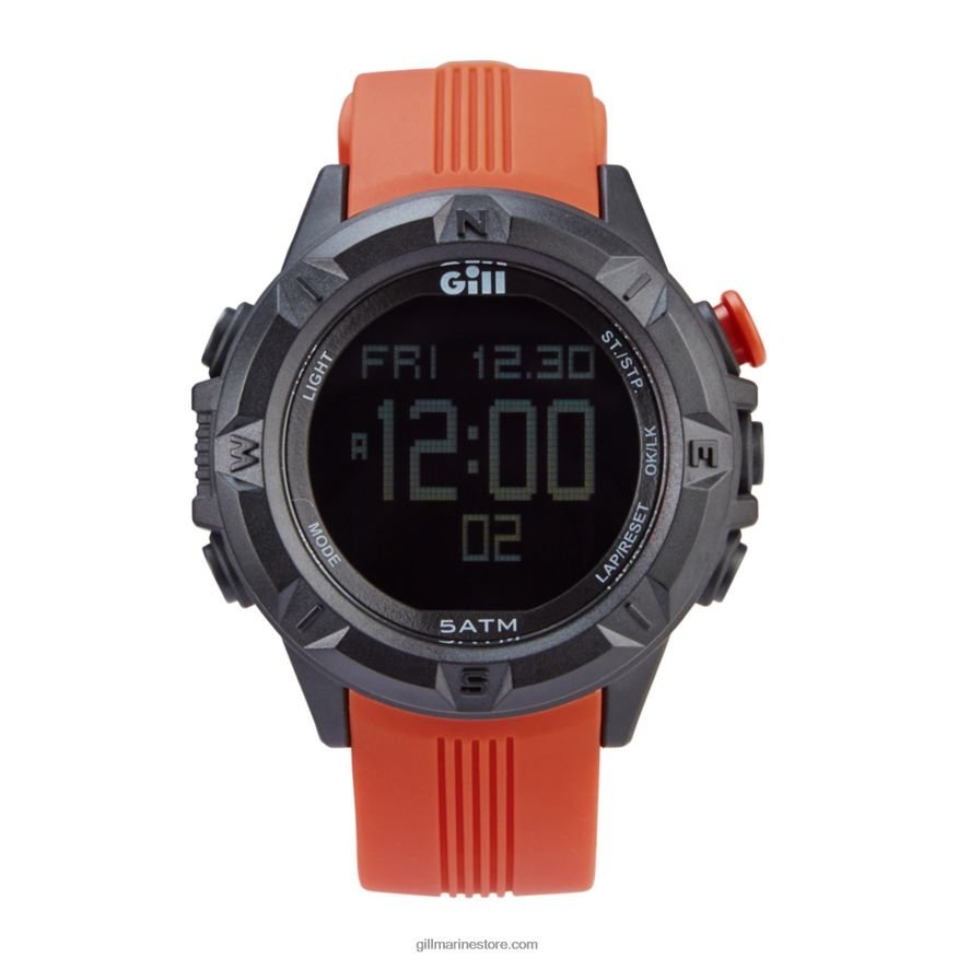 Gill Marine montre de course furtive DDP04L442 orange