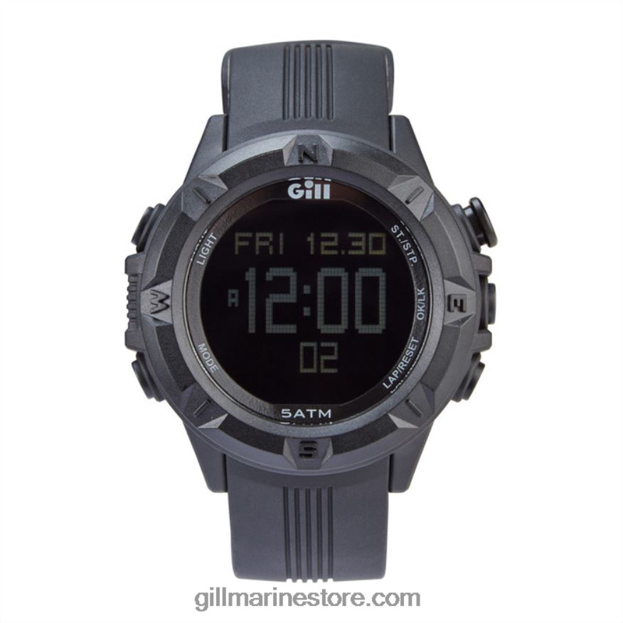 Gill Marine montre de course furtive DDP04L83 noir