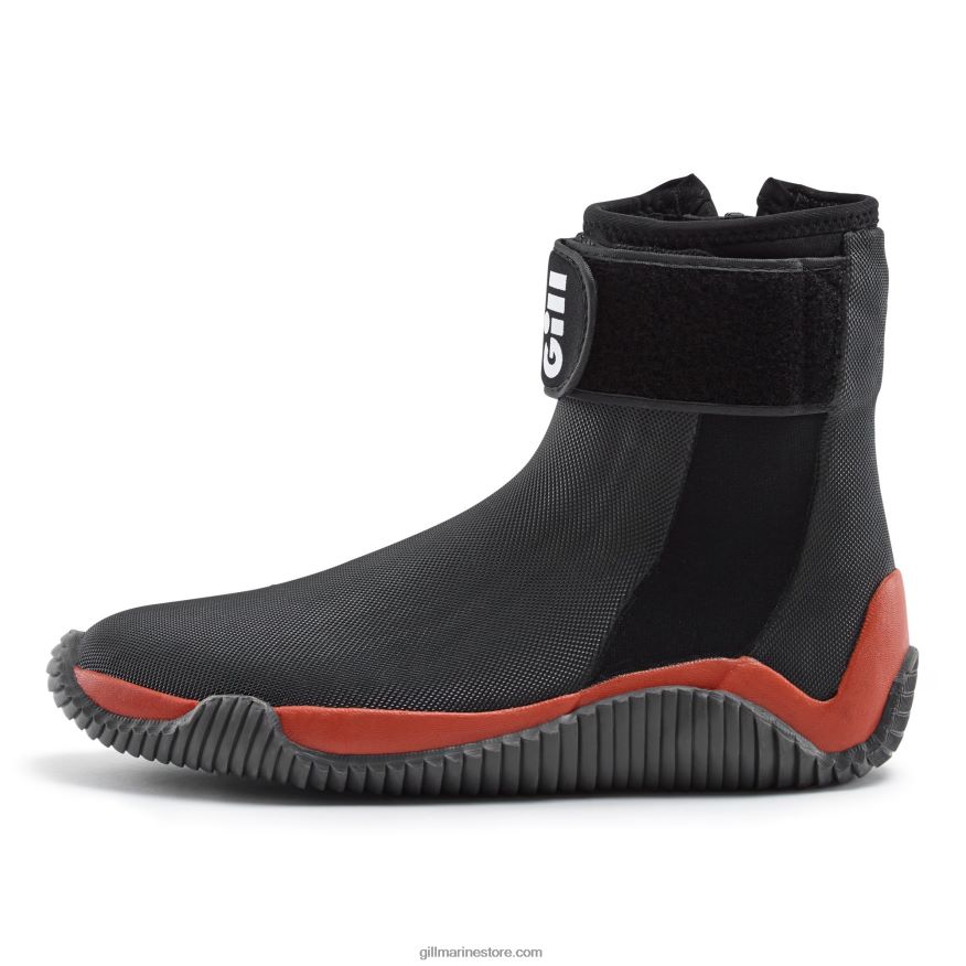 Gill Marine bottes aéro DDP04L331 noir & orange