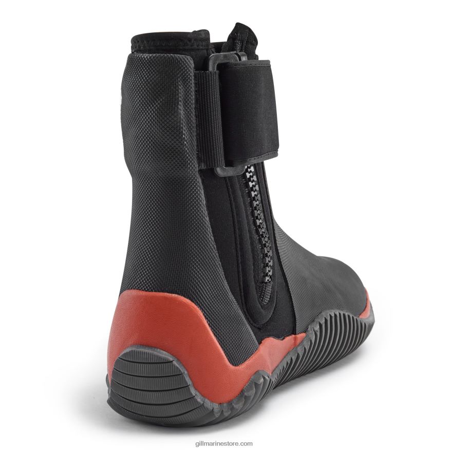 Gill Marine bottes aéro DDP04L331 noir & orange