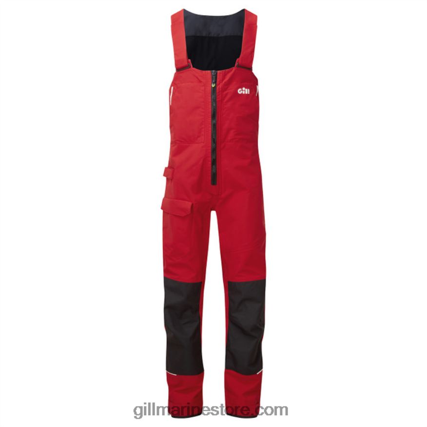 Gill Marine pantalon homme os2 offshore DDP04L359 rouge