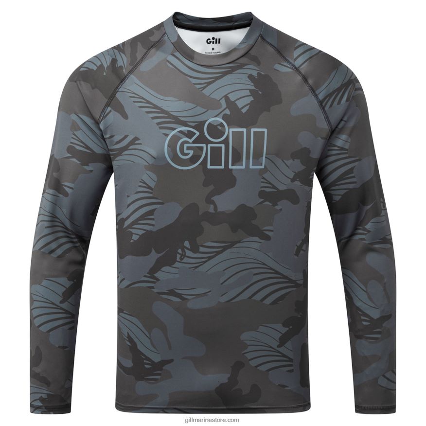 Gill Marine Haut à manches longues xpel tec camouflage DDP04L404 camouflage ombre
