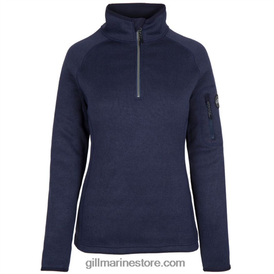 Gill Marine polaire tricot femme DDP04L305 marine