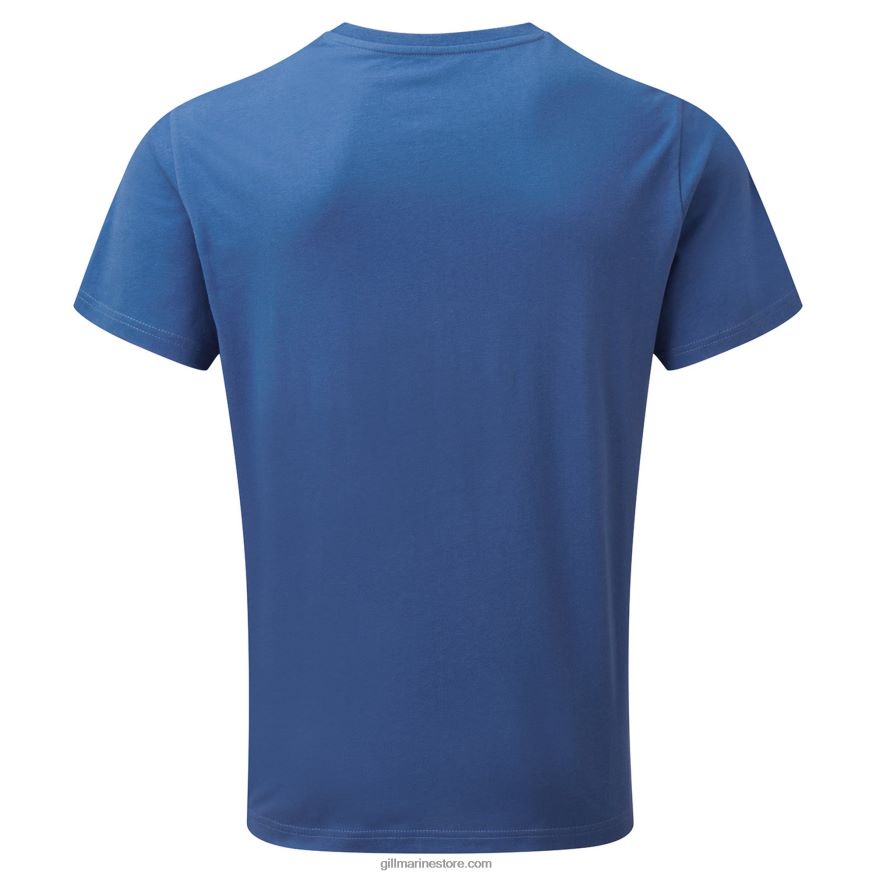 Gill Marine t-shirt scala DDP04L116 bleu atlantique