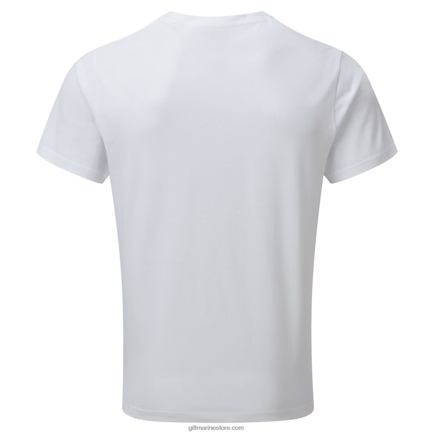 Gill Marine t-shirt scala DDP04L118 blanc