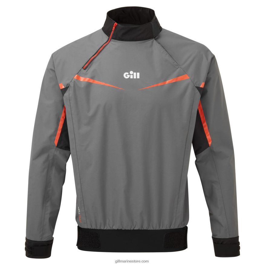 Gill Marine haut professionnel pour hommes DDP04L537 gris acier