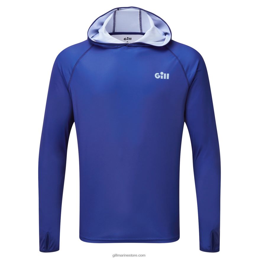 Gill Marine xpel tec sweat à capuche avec logo au dos DDP04L53 crépuscule