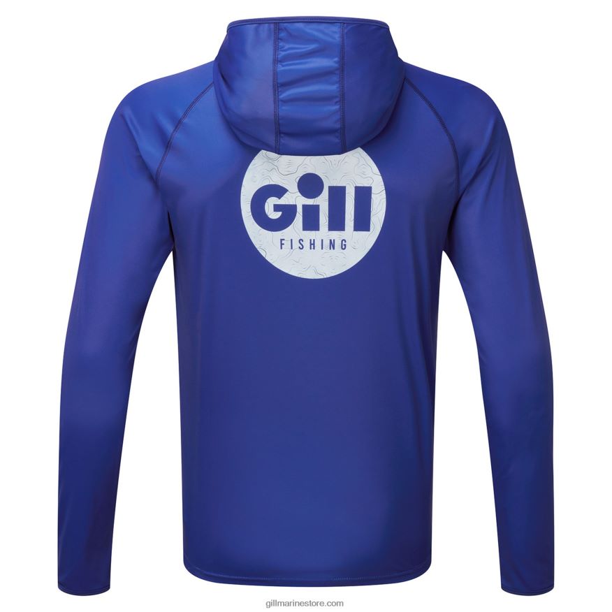 Gill Marine xpel tec sweat à capuche avec logo au dos DDP04L53 crépuscule