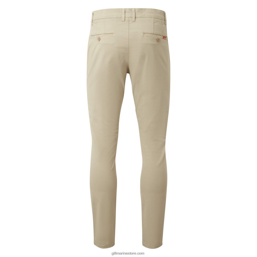 Gill Marine pantalon d'équipage pour hommes DDP04L156 kaki