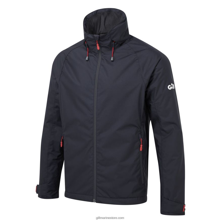 Gill Marine veste isolante à capuche pour hommes DDP04L15