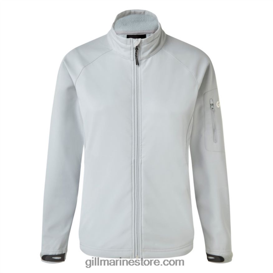 Gill Marine veste softshell équipe femme DDP04L502 gris moyen