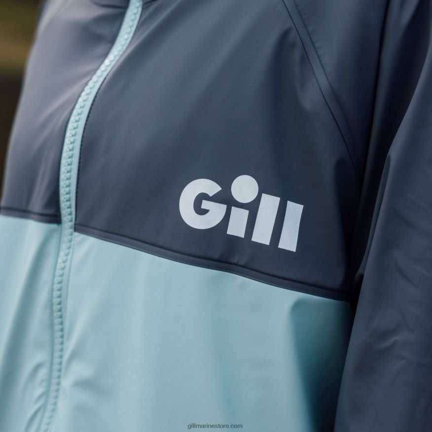 Gill Marine parka aquatique DDP04L373 coquille d'oeuf/cendre