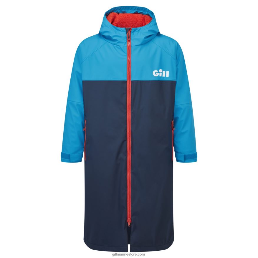 Gill Marine parka aquatique DDP04L374 marine foncé/geai bleu