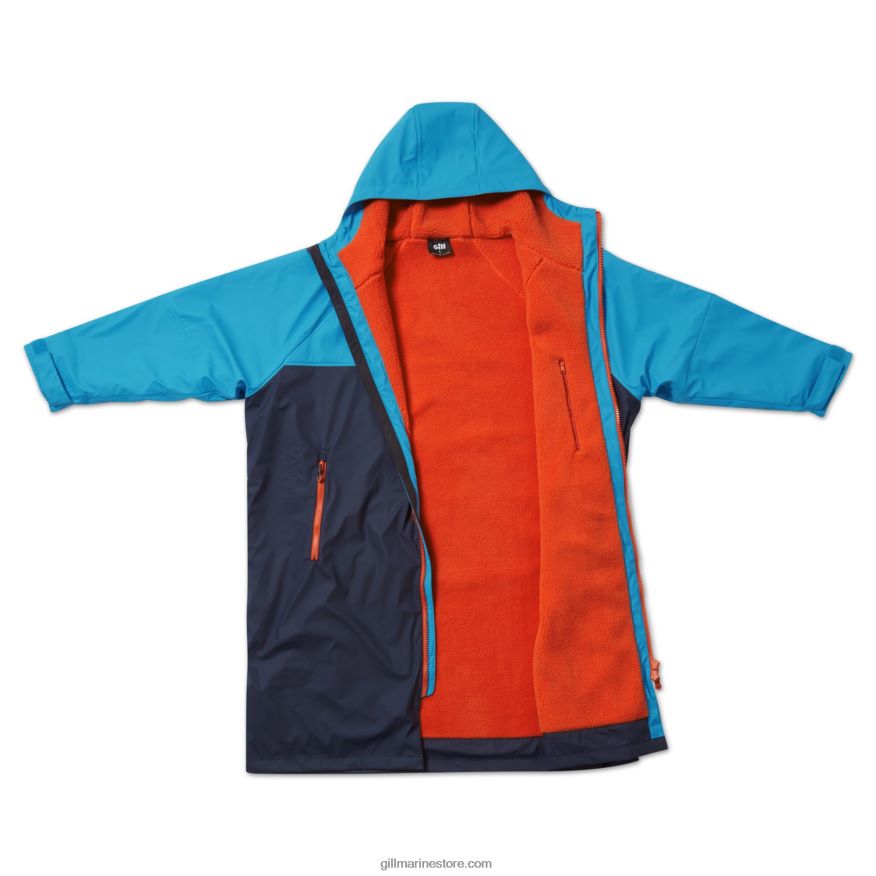 Gill Marine parka aquatique DDP04L374 marine foncé/geai bleu