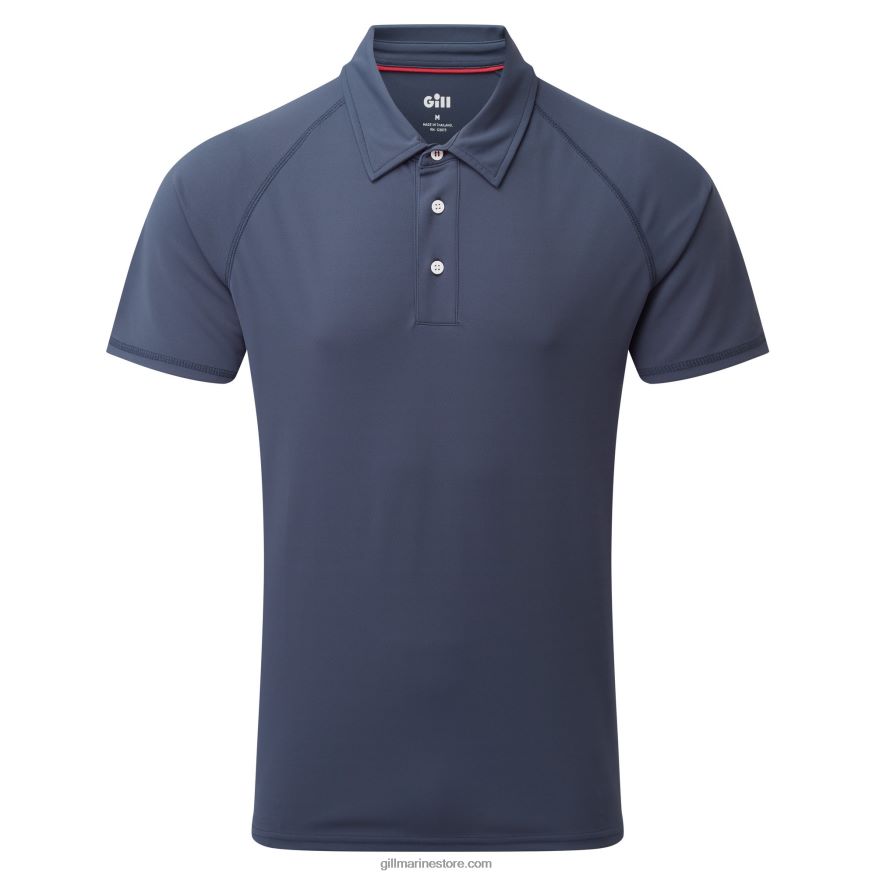 Gill Marine polo uv tec homme DDP04L220 océan