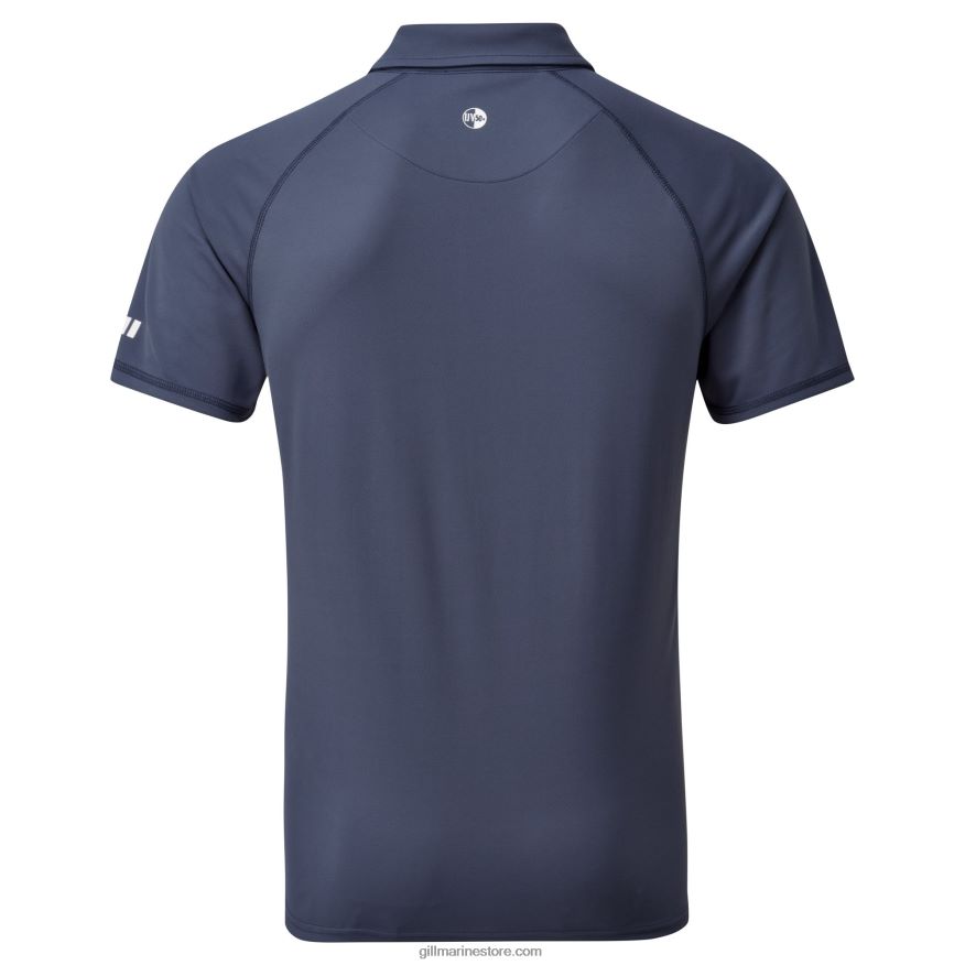 Gill Marine polo uv tec homme DDP04L220 océan